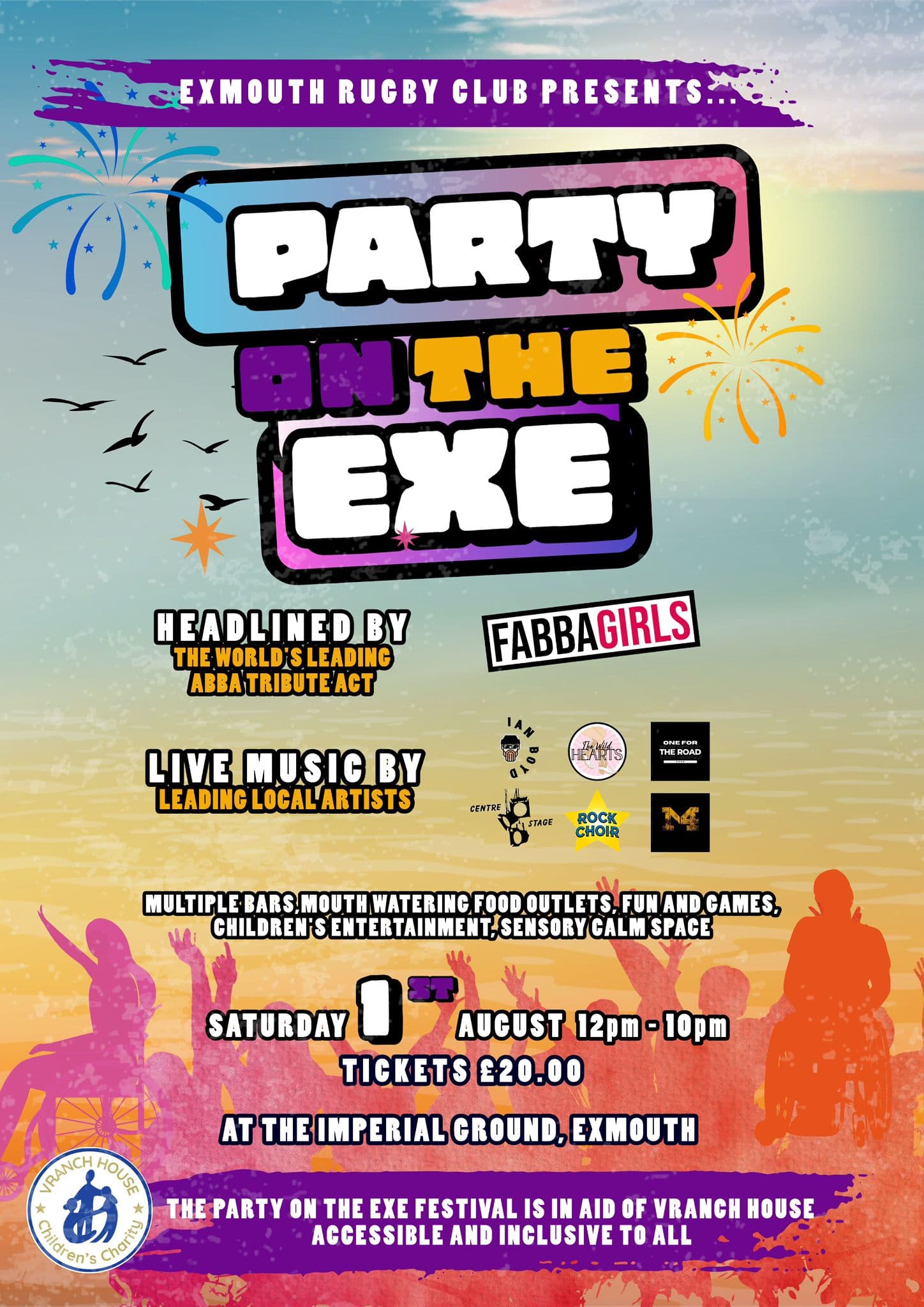 Party on the Exe festival poster