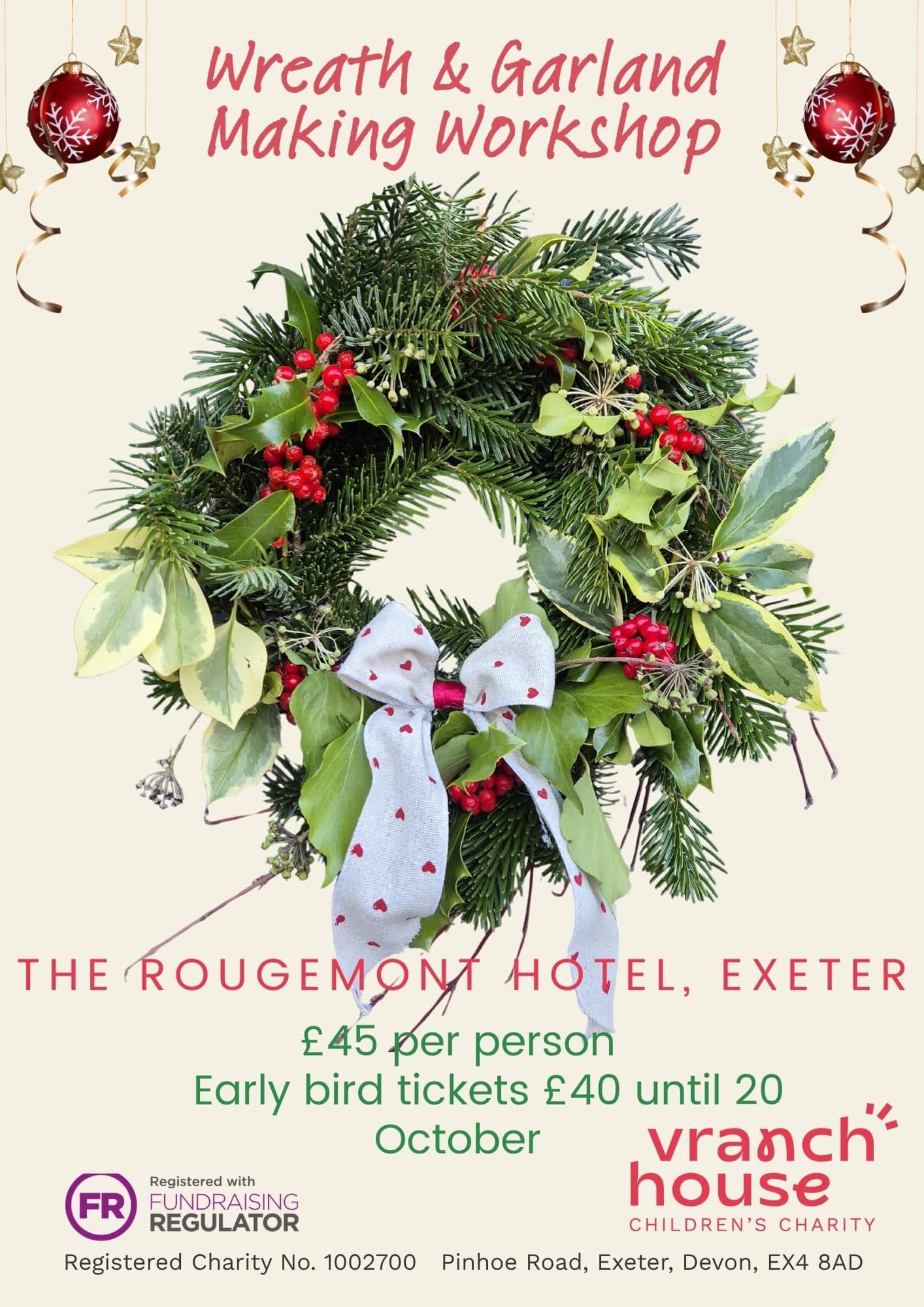 Wreath & Garland Making Workshop poster